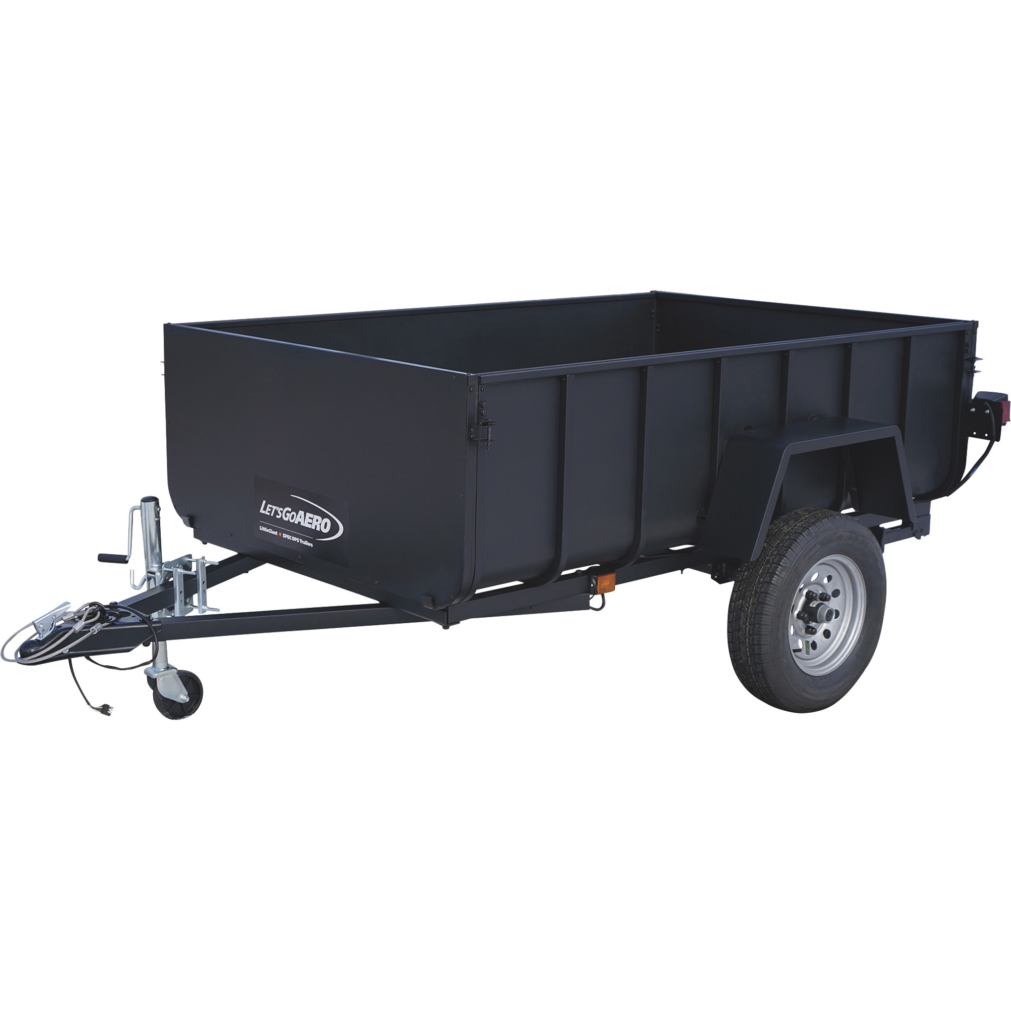 Let's Go Aero LittleGiant Trailer, 1500-Lb. Capacity, 86in.L x 54in.W x 24in.H, Model# T02035